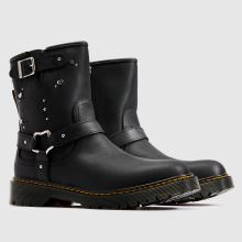 Dr Martens Genaya Girls Youth in Black Multi Dr Martens Genaya,2 of 4