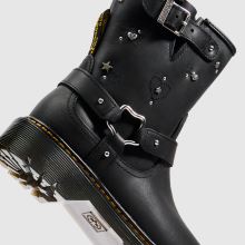 Dr Martens Genaya Girls Youth in Black Multi Dr Martens Genaya,4 of 4
