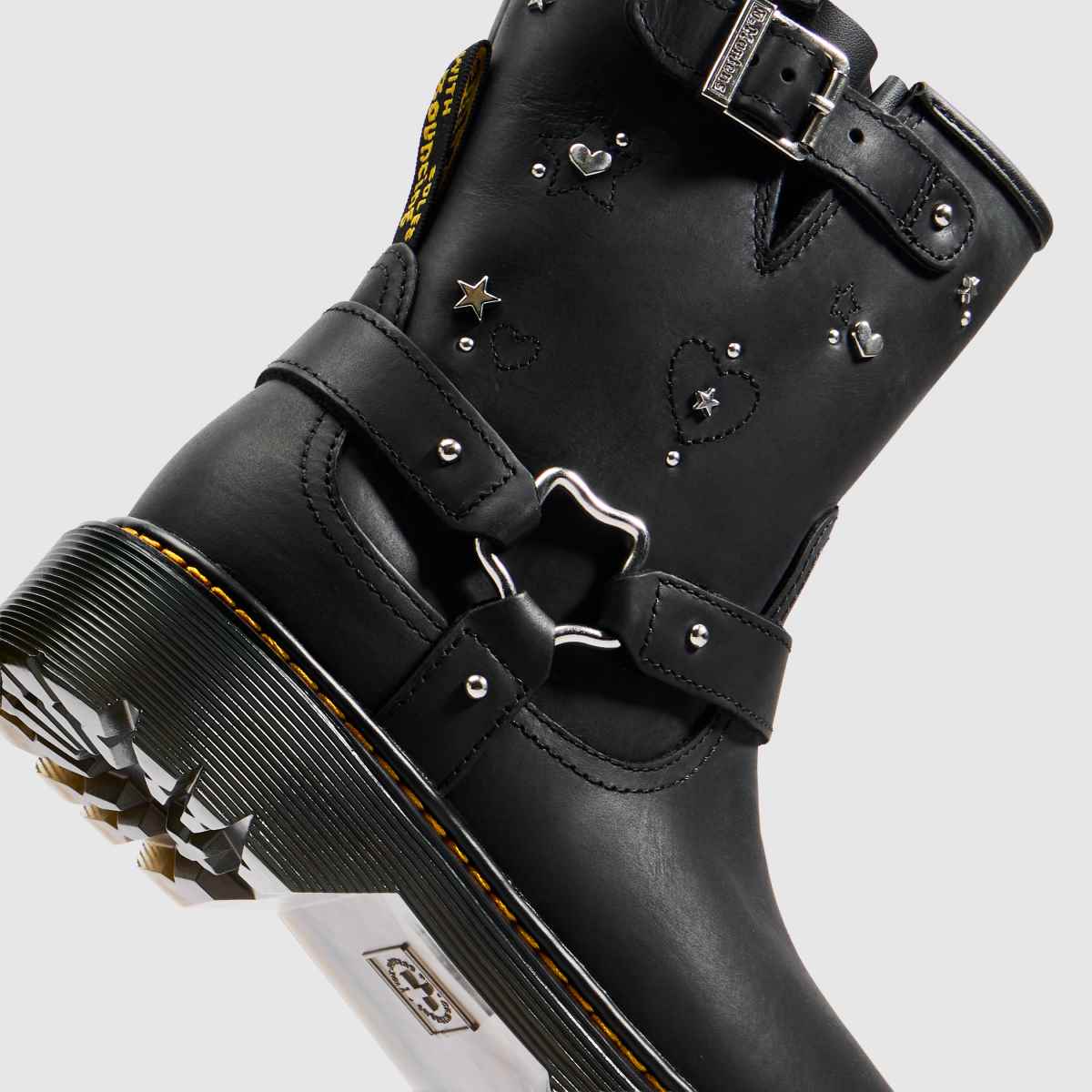 Dr Martens Genaya Girls Youth in Black Multi Dr Martens Genaya 7