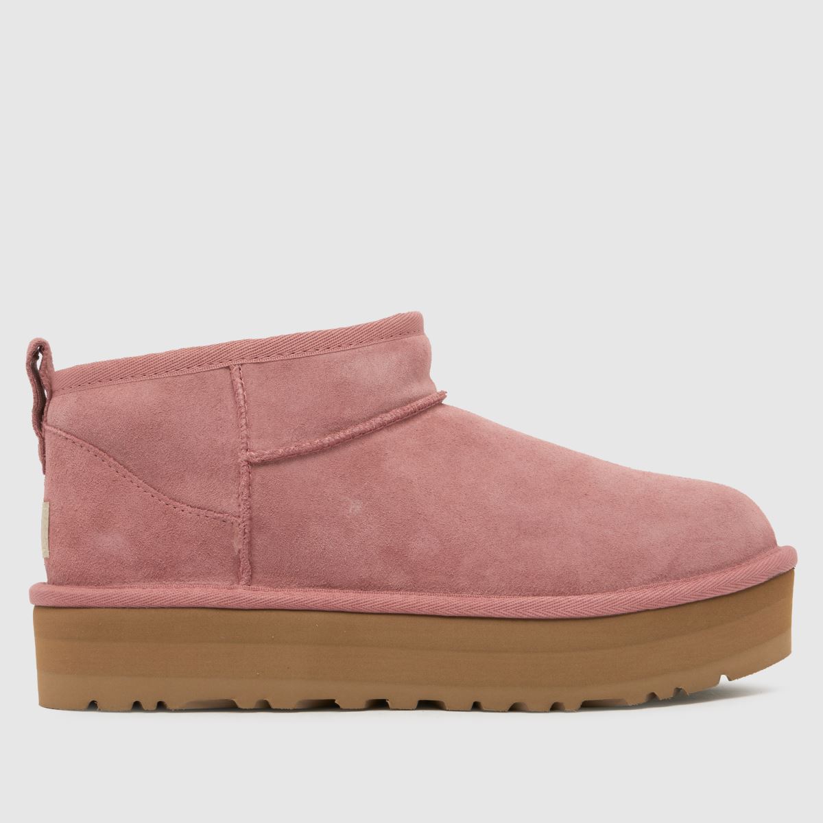UGG Pink Dawn Classic Ultra Mini Platform Girls Youth Boots