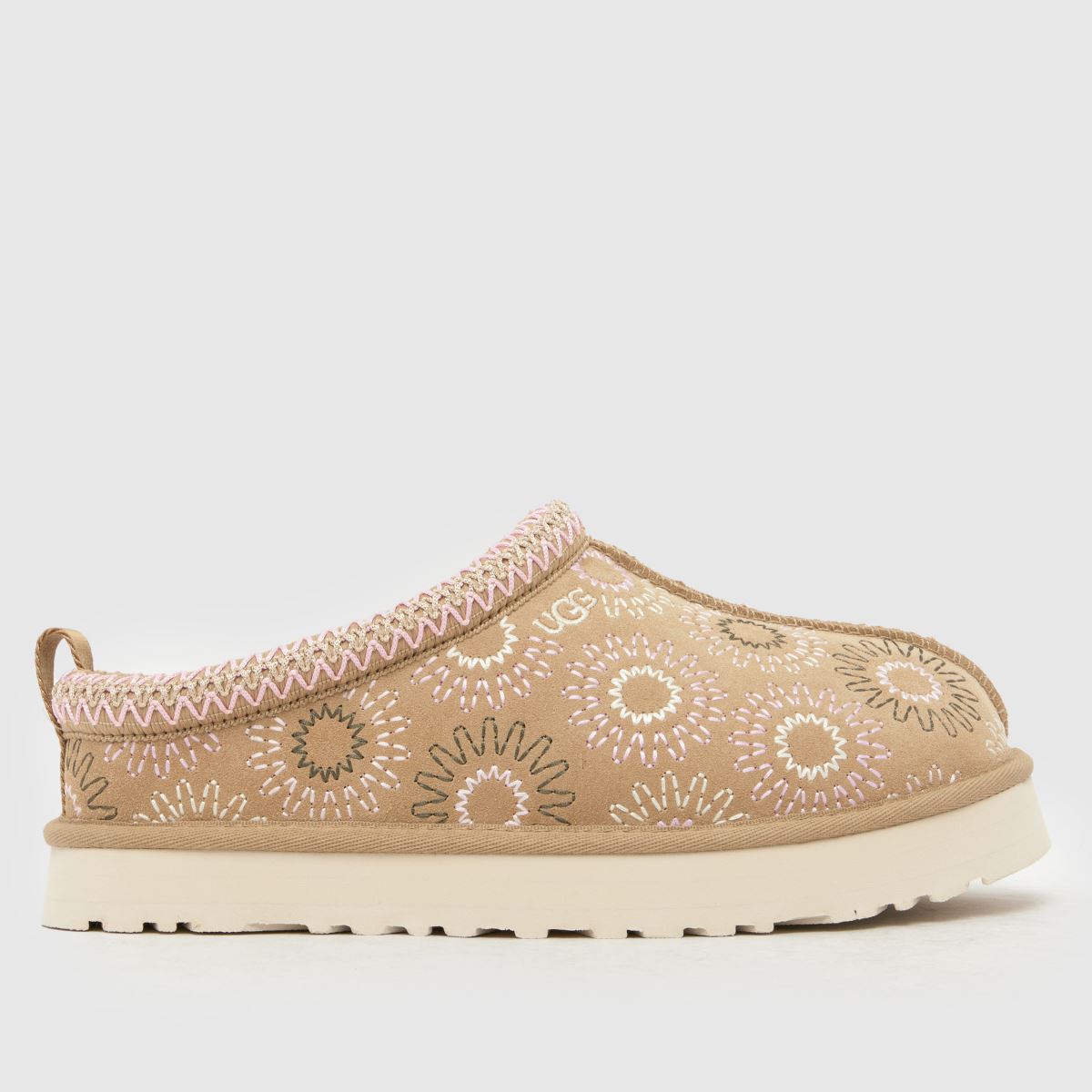 UGG Mustard Seed Tazz Sun Stitch Youth Slippers