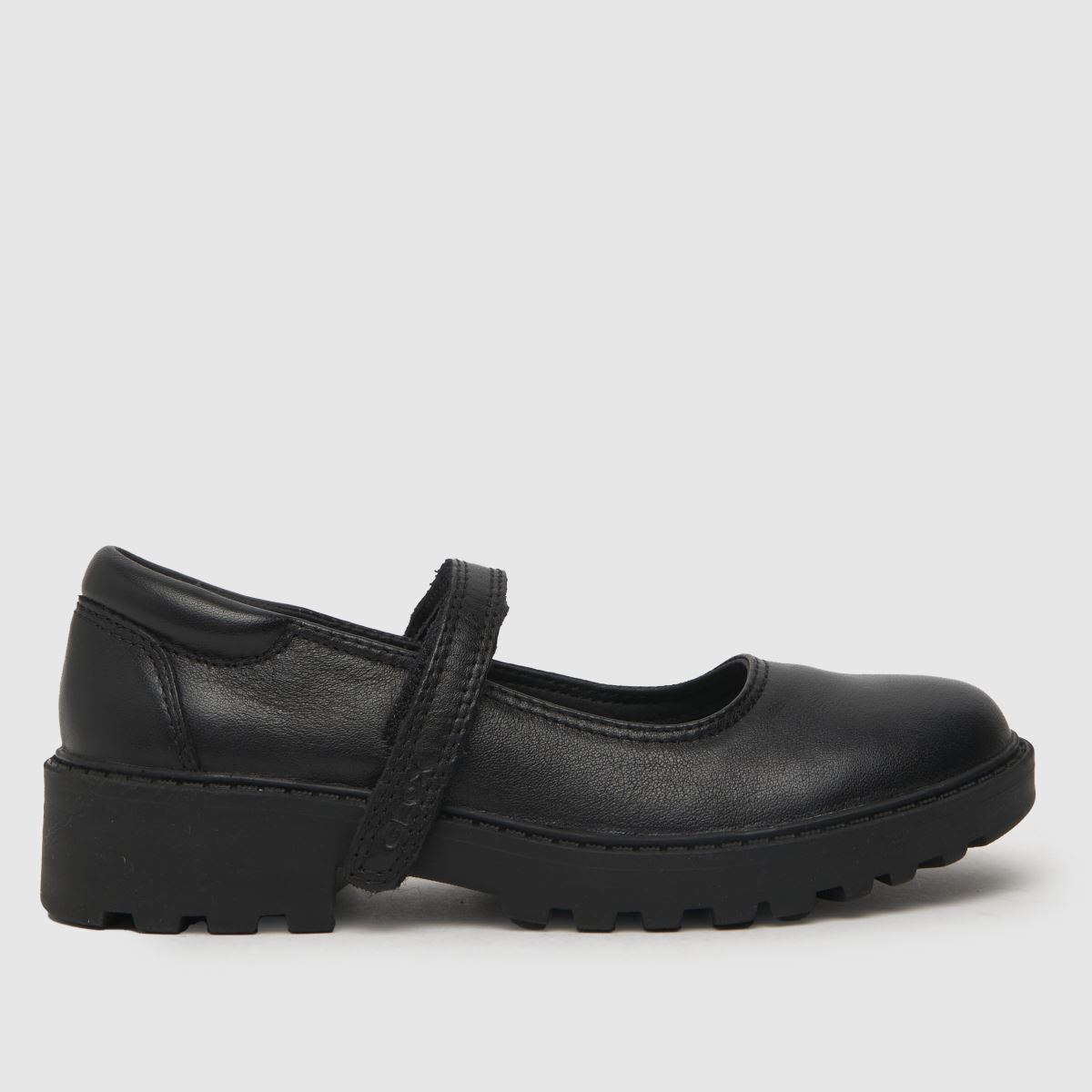Geox Girl's J Casey G. P Touch Fastening Shoe in Black | Size: Infant 13