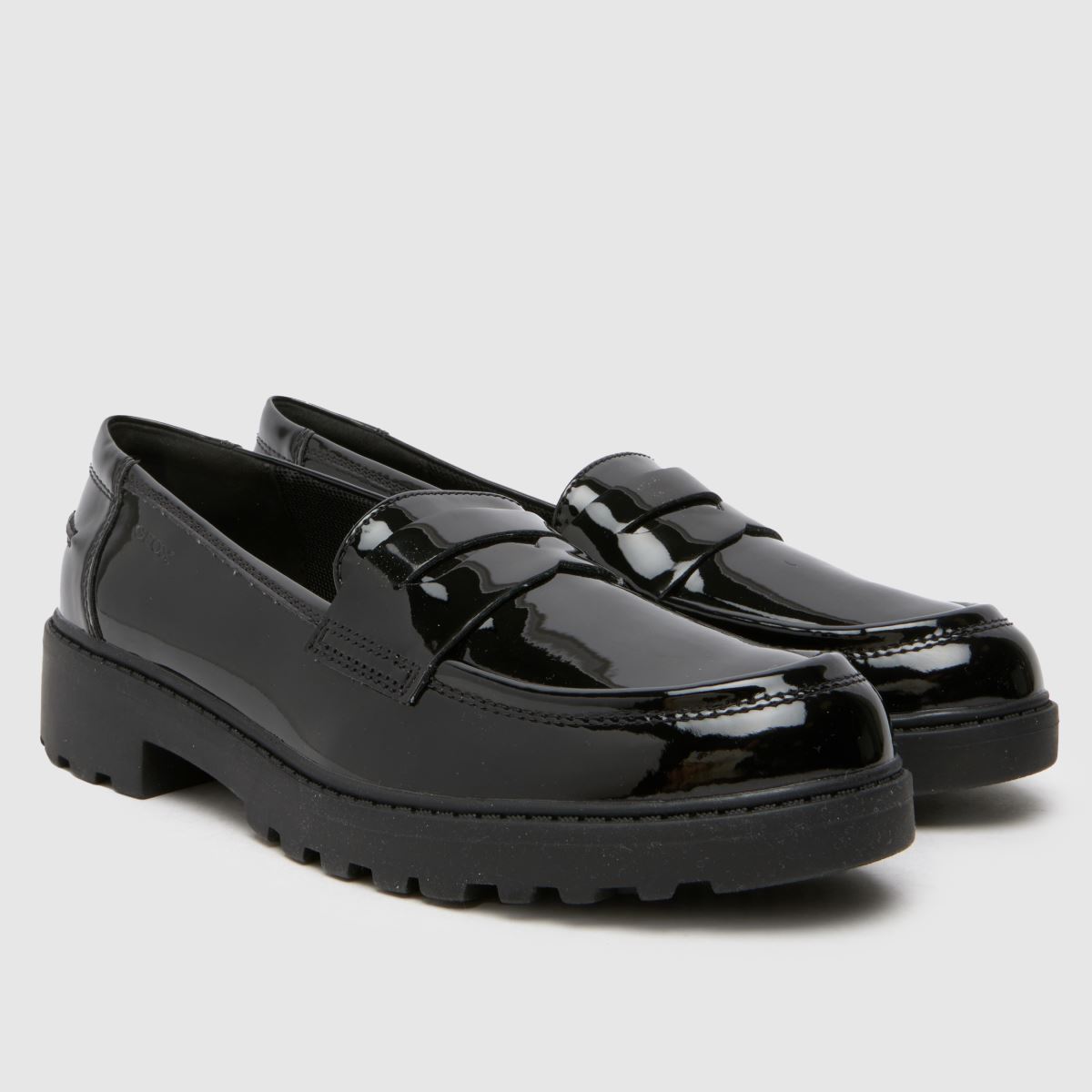 Kinder Geox Schwarz Casey Loafer Boots Geox Casey Loafer 1