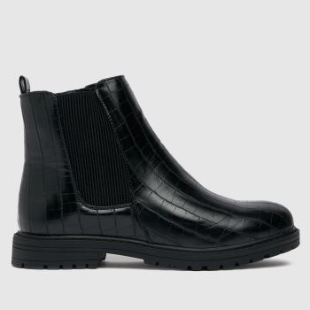 schuh black character chelsea boot Girls Youth Boots schuh black character chelsea boot Girls Youth Boots