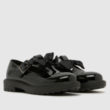 schuh Loz Patent Bow T-Bar Girls Youth in Black schuh Loz Patent Bow T-Bar,2 of 4