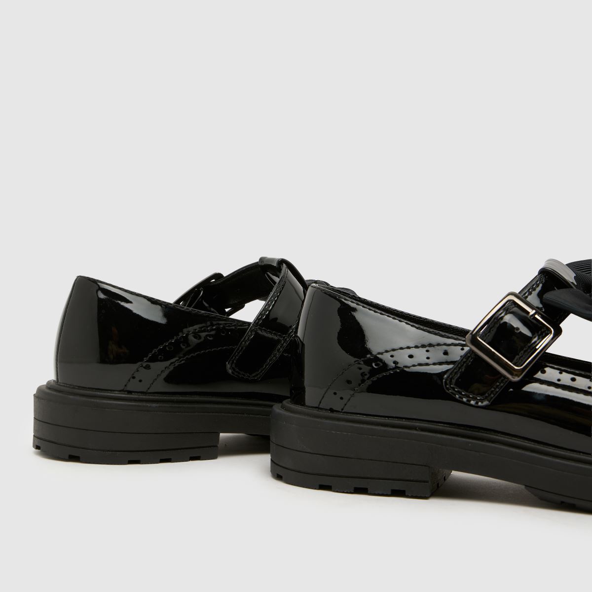 schuh Loz Patent Bow T-Bar Girls Youth in Black schuh Loz Patent Bow T-Bar 7