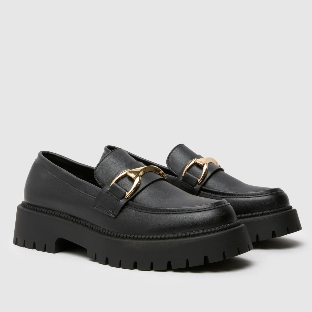 Boots Schwarz schuh Lattice Loafer Jugendliche schuh