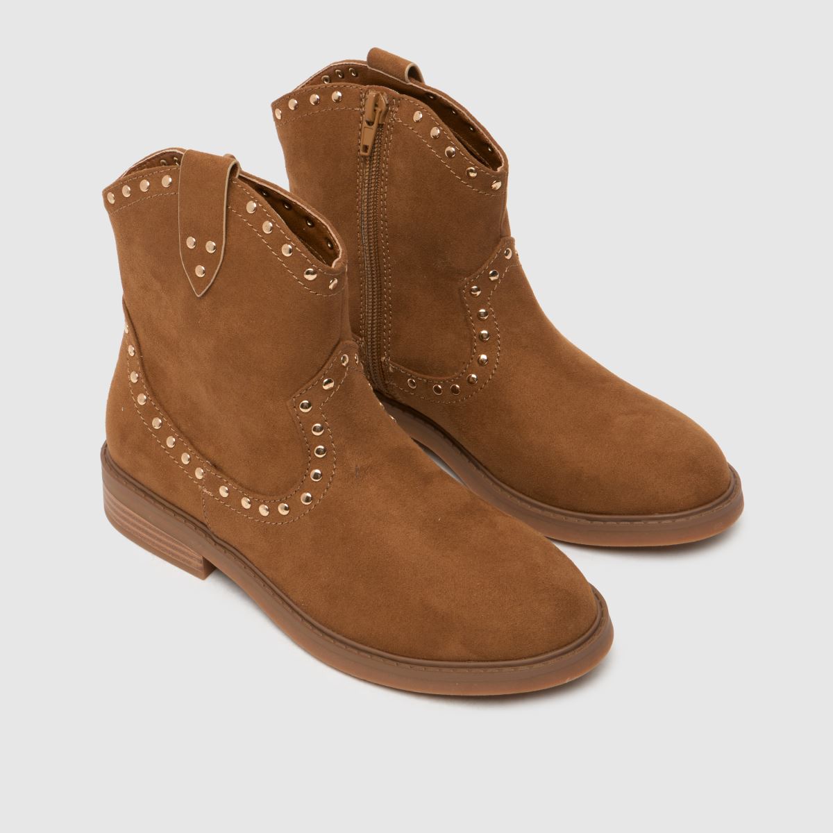schuh Cactus Western Girls Youth in Tan schuh Cactus Western 4
