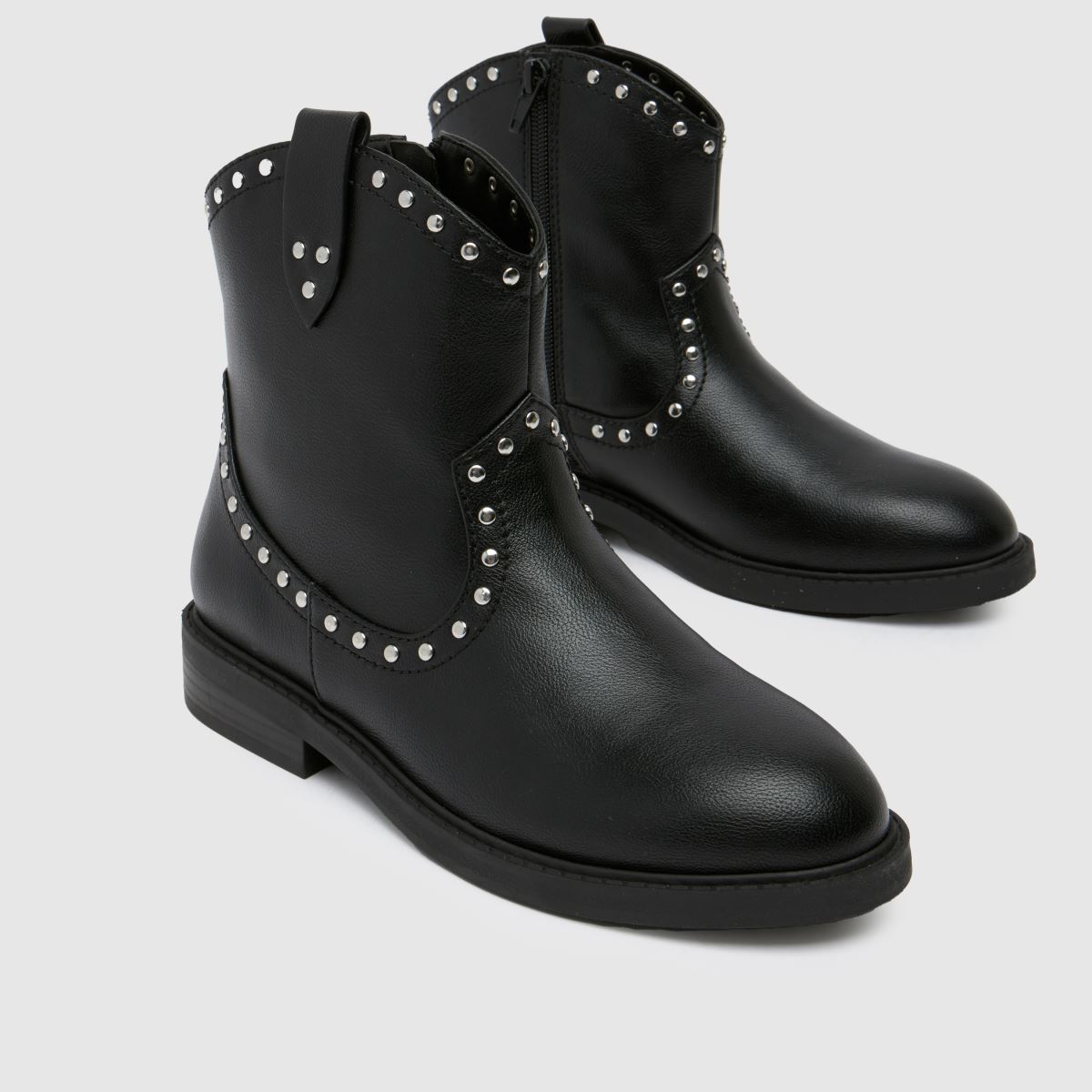 schuh Cactus Western Girls Youth in Black schuh Cactus Western 4