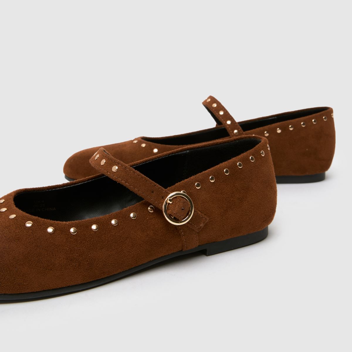 schuh Lexanne Studded Ballerina Girls Youth in Tan schuh Lexanne Studded Ballerina 7