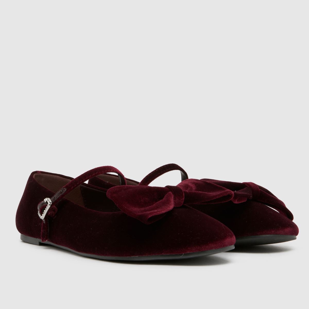 schuh Laffy Ballerina Girls Youth in Burgundy schuh Laffy Ballerina 1