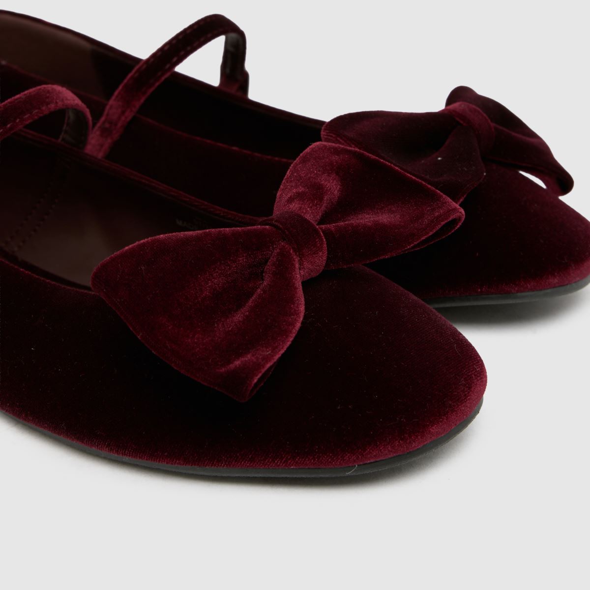 schuh Laffy Ballerina Girls Youth in Burgundy schuh Laffy Ballerina 4