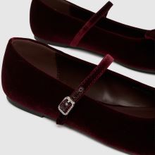 schuh Laffy Ballerina Girls Youth in Burgundy schuh Laffy Ballerina,4 of 4