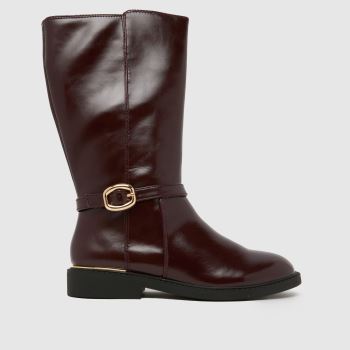 schuh Burgundy Colt Riding Girls Youth