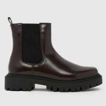 schuh Click Chunky Chelsea Girls Youth in Brown schuh Click Chunky Chelsea,1 of 4