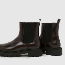 schuh Click Chunky Chelsea Girls Youth in Brown schuh Click Chunky Chelsea,4 of 4