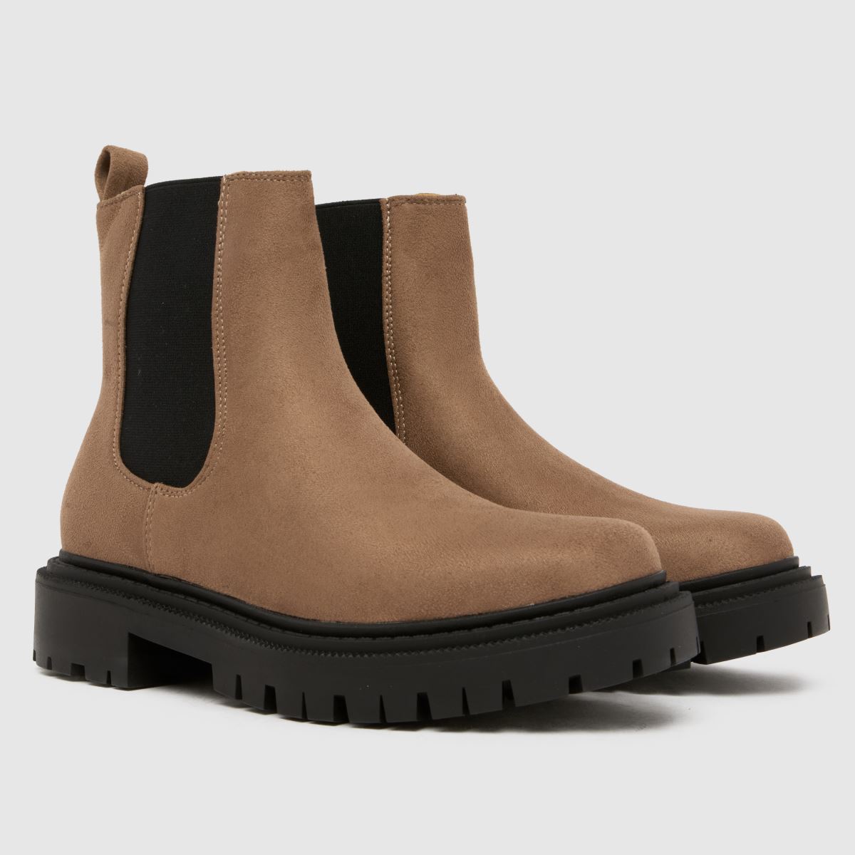 schuh Click Chunky Chelsea Girls Youth in Taupe schuh Click Chunky Chelsea 1