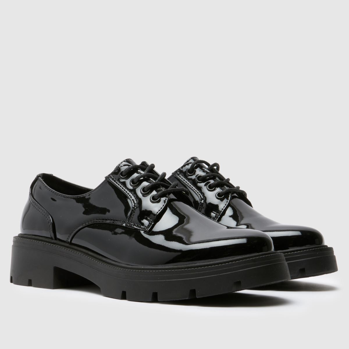 schuh Leslie Chunky Girls Youth in Black schuh Leslie Chunky 1
