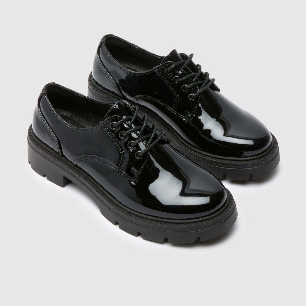 schuh Leslie Chunky Girls Youth in Black schuh Leslie Chunky 4
