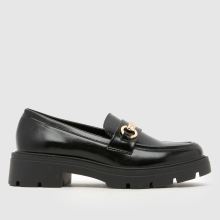 schuh Loyalty Heart Loafer Girls Youth in Black schuh Loyalty Heart Loafer,1 of 4