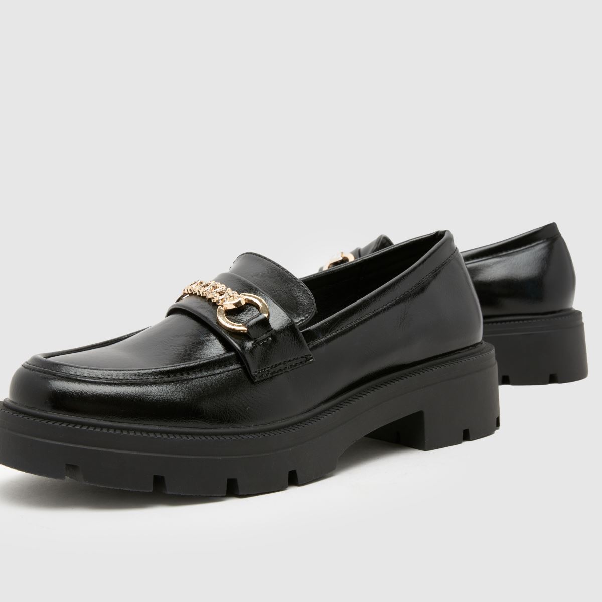 schuh Loyalty Heart Loafer Girls Youth in Black schuh Loyalty Heart Loafer 7