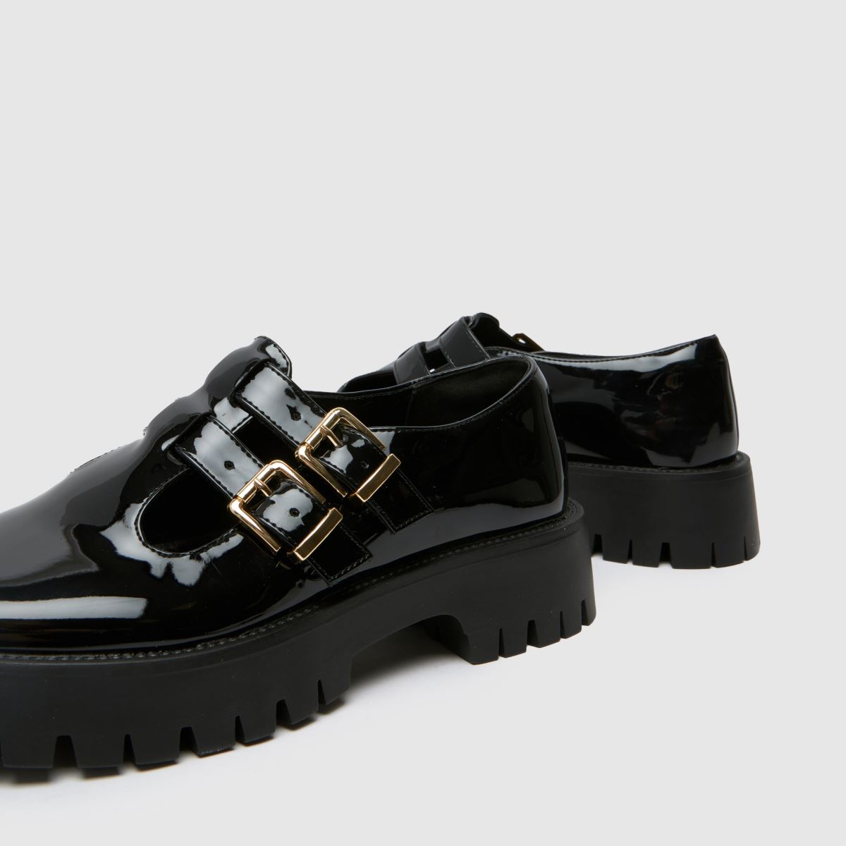 schuh Loyal T-Bar Girls Youth in Black schuh Loyal T-Bar 7