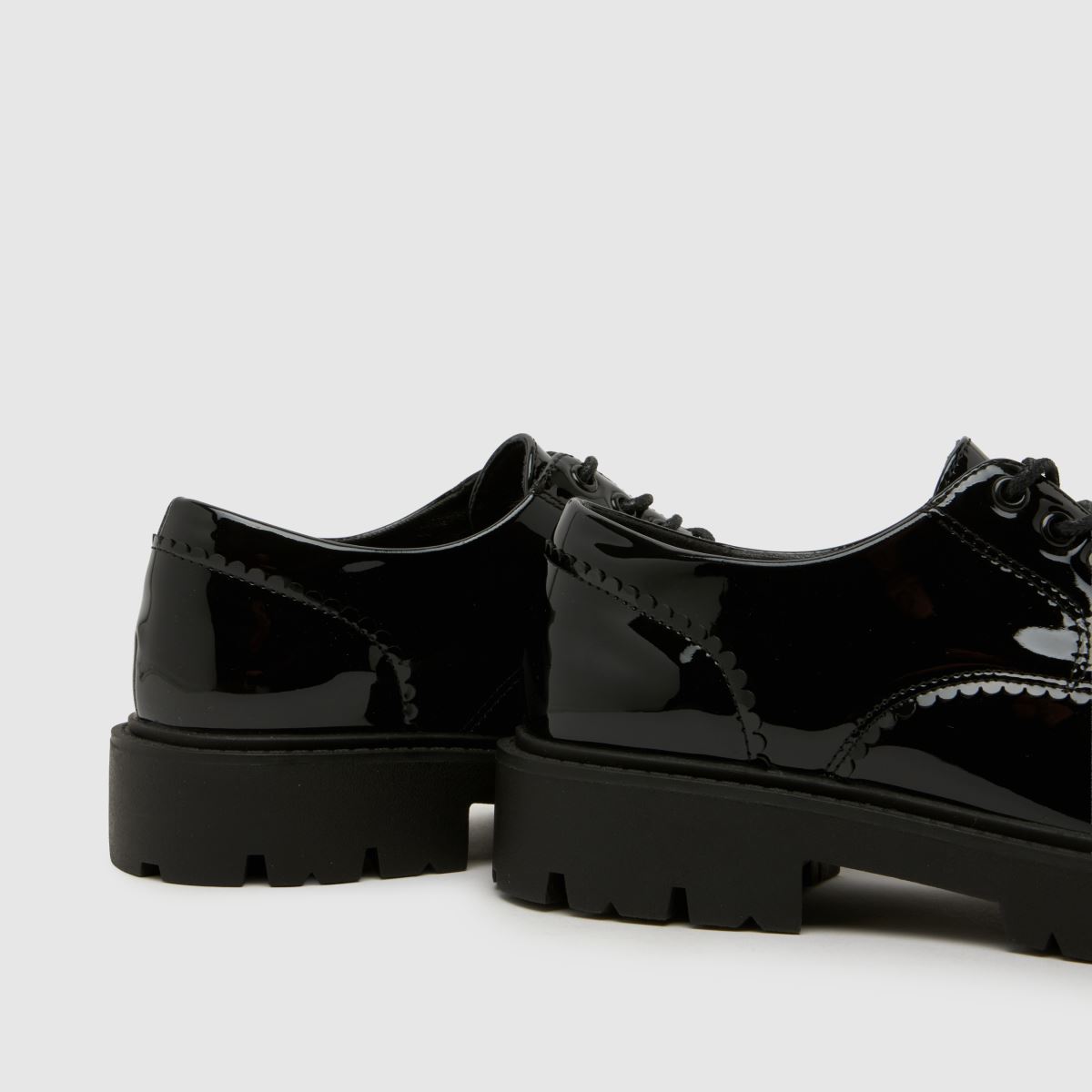 schuh Lovely Lace Up Girls Youth in Black schuh Lovely Lace Up 7