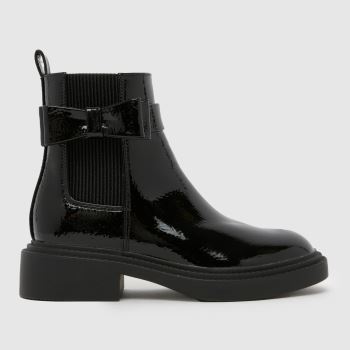 schuh Black Cait Bow Chlesea Girls Youth
