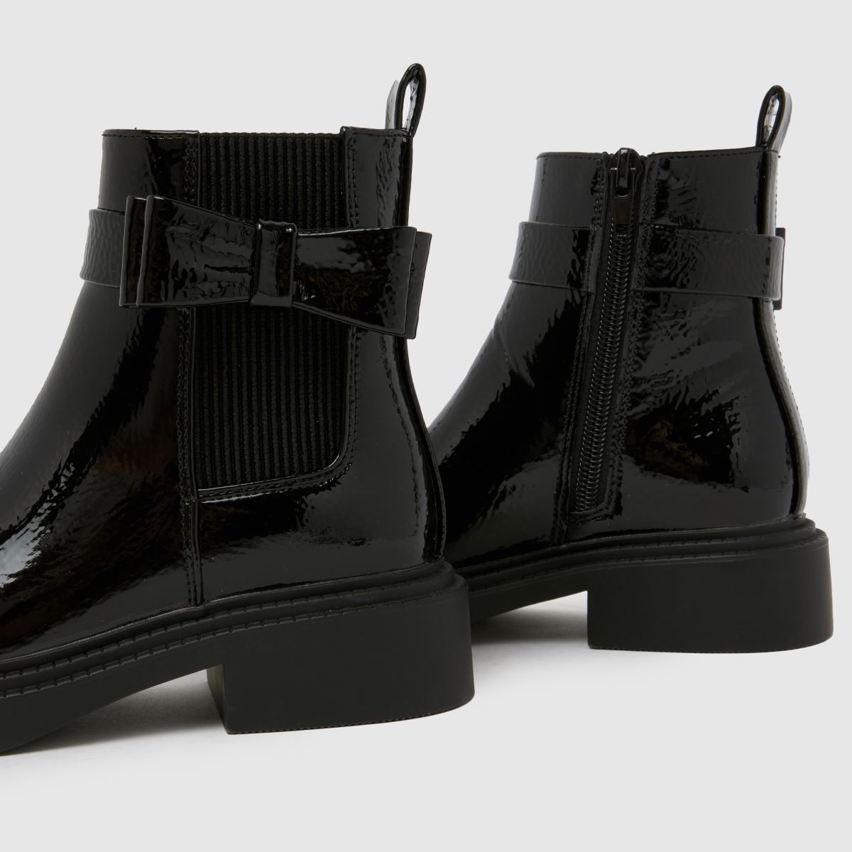 schuh Cait Bow Chlesea Girls Youth in Black schuh Cait Bow Chlesea 7
