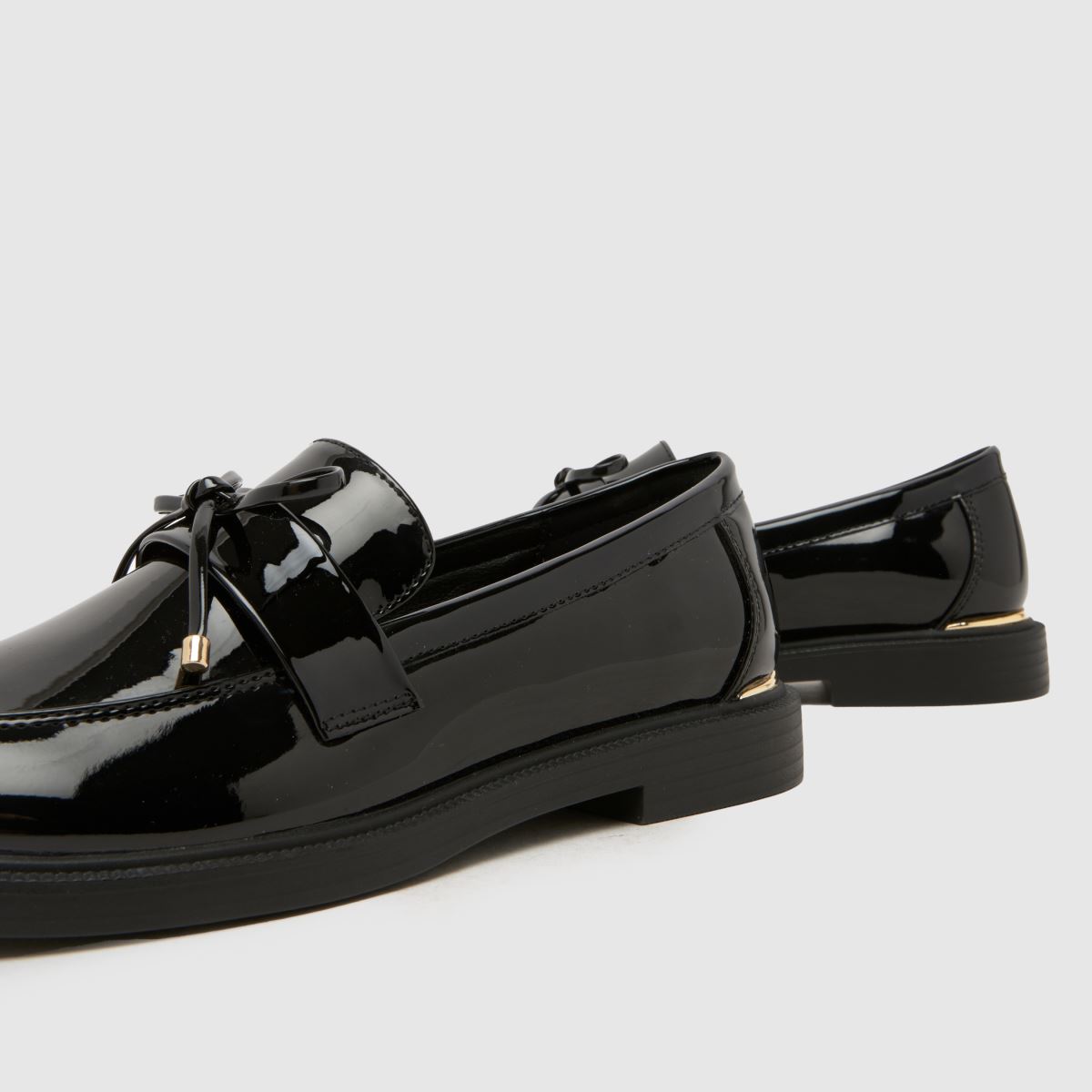 schuh Liking Tassel Bow Loafer Girls Youth in Black schuh Liking Tassel Bow Loafer 7