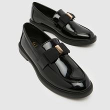 schuh Lake Bow Loafer Girls Youth in Black schuh Lake Bow Loafer,3 of 4
