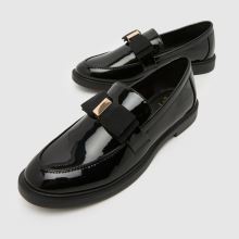 schuh Lake Bow Loafer Girls Youth in Black schuh Lake Bow Loafer,4 of 4
