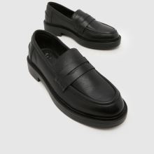 schuh Lipbalm Leather Loafer Girls Youth in Black schuh Lipbalm Leather Loafer,3 of 4