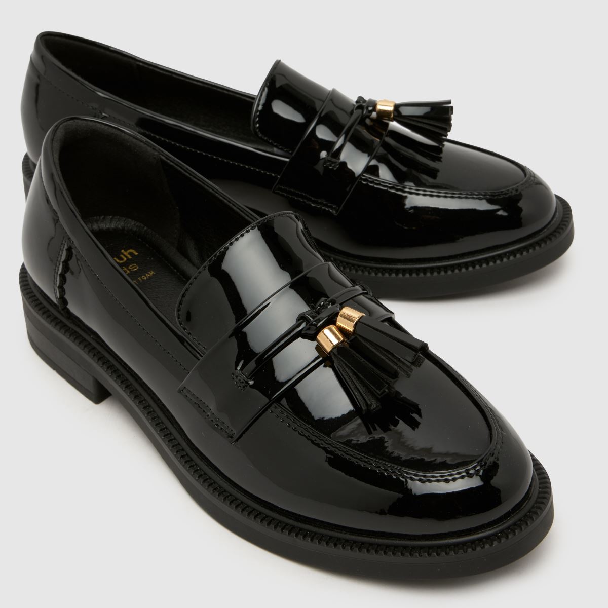 schuh Lucy Tassel Loafer Girls Youth in Black schuh Lucy Tassel Loafer 4