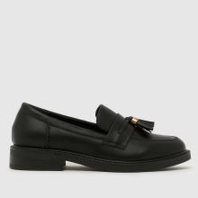 schuh Lucy Tassel Loafer Girls Youth in Black schuh Lucy Tassel Loafer,1 of 4