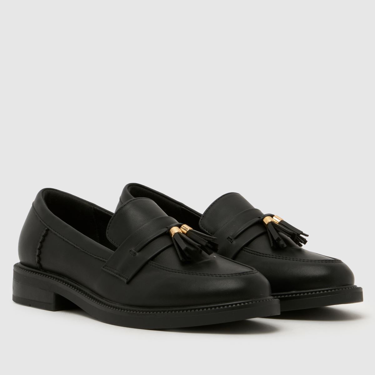 schuh Lucy Tassel Loafer Girls Youth in Black schuh Lucy Tassel Loafer 1