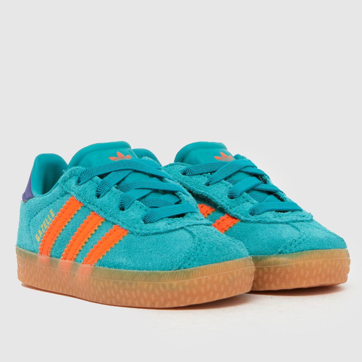 adidas Gazelle Girls Toddler in Turquoise adidas Gazelle 1