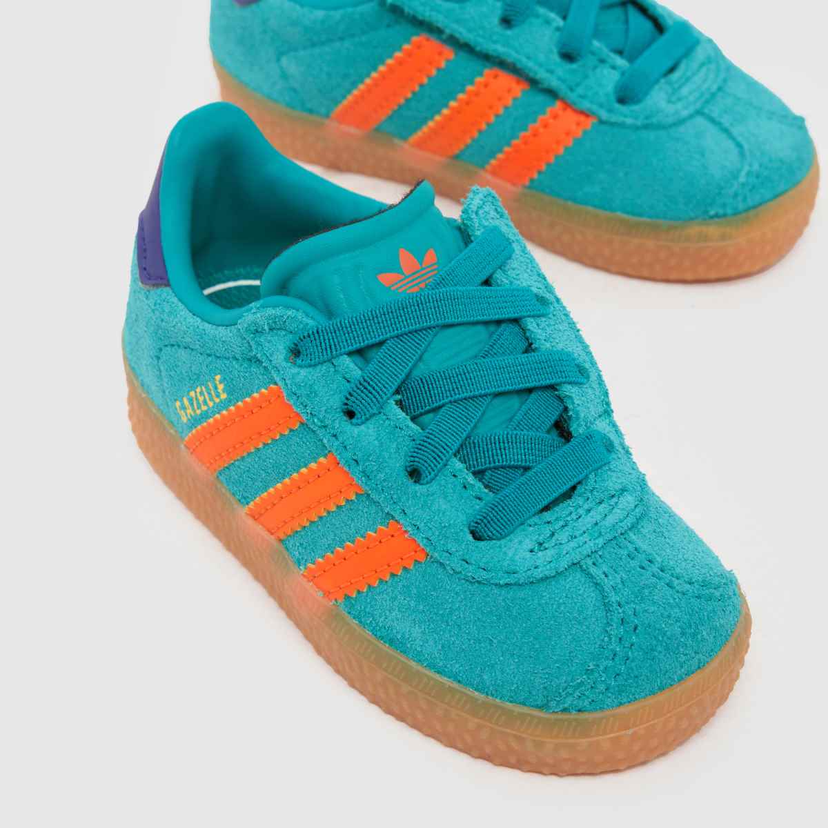 adidas Gazelle Girls Toddler in Turquoise adidas Gazelle 4