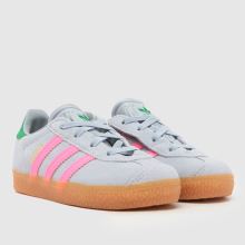 Kinder adidas Silber Gazelle Sneaker adidas Gazelle,2 von 4