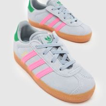 Kinder adidas Silber Gazelle Sneaker adidas Gazelle,3 von 4