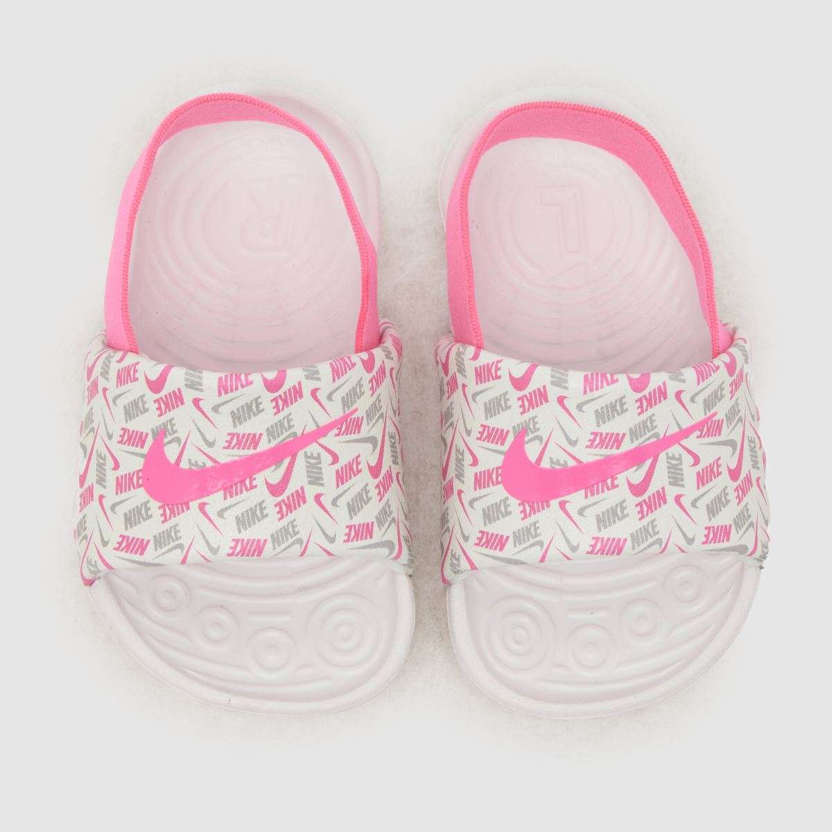 Nike Pink Multi Kawa Girls Toddler Sandals