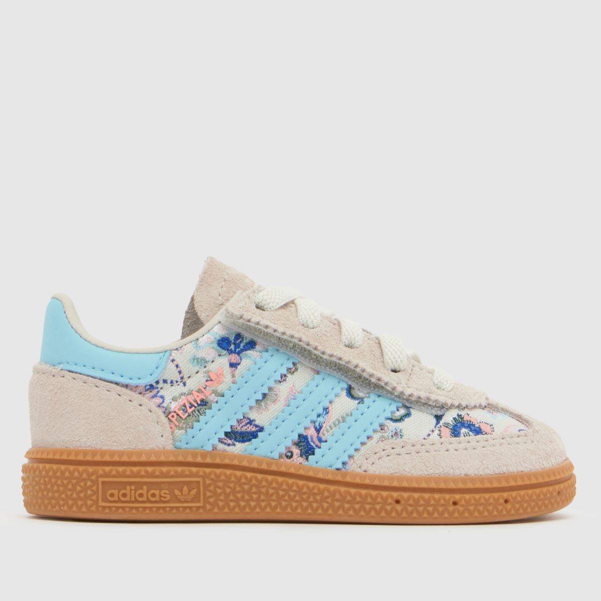 Adidas Off-White X Liberty Handball Spezial Toddler Trainers, Size: 8 , Schuh