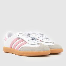 Kinder adidas Weiß-pink Samba Og Sneaker adidas Samba OG,2 von 4