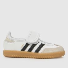 adidas Samba Jane Girls Toddler in White & Black adidas Samba Jane,1 of 4