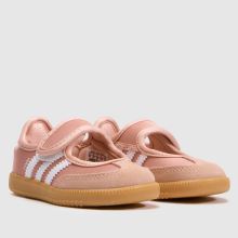 adidas Samba Jane Girls Toddler in Pink adidas Samba Jane,2 of 4