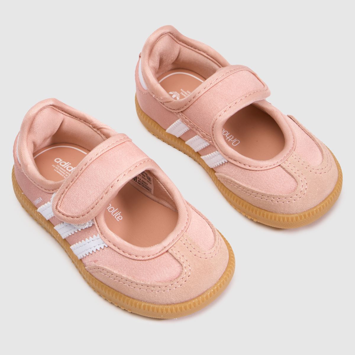 adidas Samba Jane Girls Toddler in Pink adidas Samba Jane 4