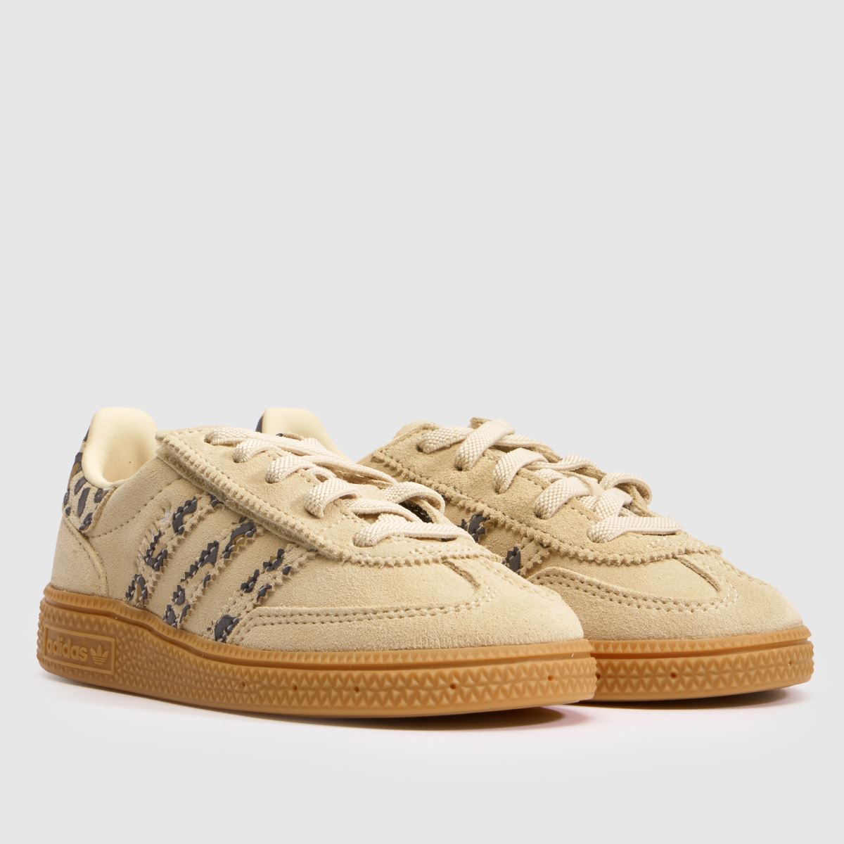 adidas Handball Spezial Girls Toddler in Beige Multi adidas Handball Spezial 1