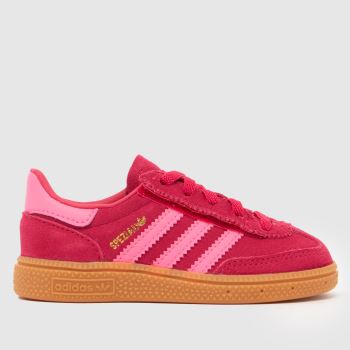 adidas Red Handball Spezial Girls Toddler
