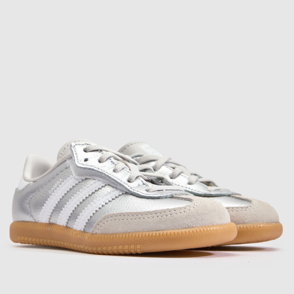 Kinder adidas Silber Samba Og Sneaker adidas Samba OG 1