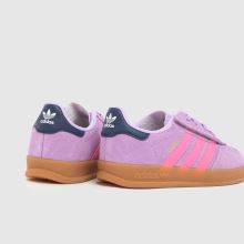 adidas Gazelle Indoor Girls Toddler in Lilac adidas Gazelle Indoor,4 of 4